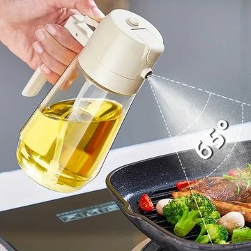 2 in 1 Oil Sprayer and Oil Dispenser Bottle 500ml