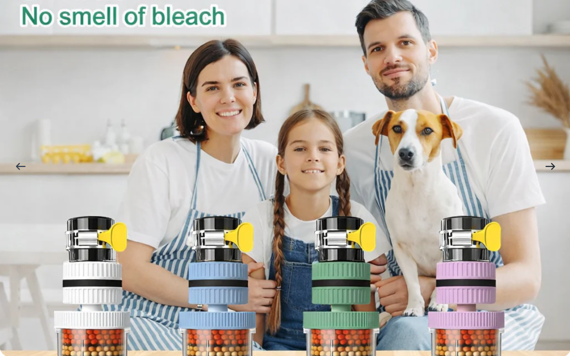 360° Rotating 6-Layer Water Purifier Filter