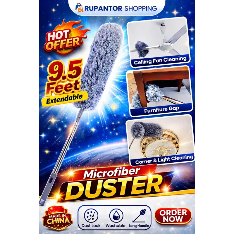 Microfiber Dusting Brush - 2 Pcs